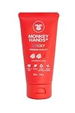 Monkey Hands Sticky Grip | Hand Grip Revolution | Gel Aderente Forte Per Pole Dance E Fitness | Dry Hands Pole Grip | Magnesite Liquido Innovativo| Vegan, No Parabeni/Resina | Rosso 50Ml