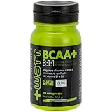 BCAA+ 8:1:1 - Integratore di Amminoacidi Ramificati a Sostegno del Recupero Muscolare - Formato: 50 compresse